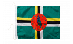 Dominica Boat Flag - 12 x 16 inch