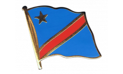 Democratic Republic of the Congo Flag Pin, Badge - 1 x 1 inch