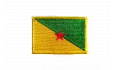 France French Guiana Patch, Badge - 3.15 x 2.35 inch