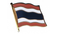 Thailand Flag Pin, Badge - 1 x 1 inch