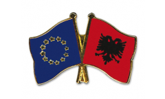 Europe - Albanien Friendship Flag Pin, Badge - 22 mm