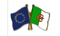 Europe - Algerien Friendship Flag Pin, Badge - 22 mm