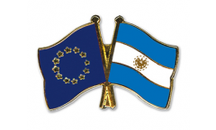 Europe - El Salvador Friendship Flag Pin, Badge - 22 mm