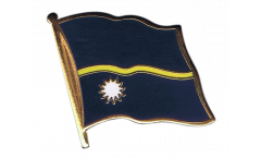 Nauru Flag Pin, Badge - 1 x 1 inch