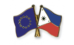 Europe - Philippinen Friendship Flag Pin, Badge - 22 mm