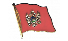 Montenegro Flag Pin, Badge - 1 x 1 inch