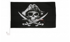 Pirate with bloody sabre Car Flag - 12 x 16 inch
