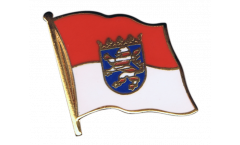 Germany Hesse Flag Pin, Badge - 1 x 1 inch
