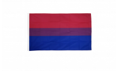 Bi Pride Flag with sleeve