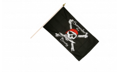 Pirate Surrender the Booty Hand Waving Flag