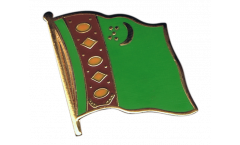 Turkmenistan Flag Pin, Badge - 1 x 1 inch