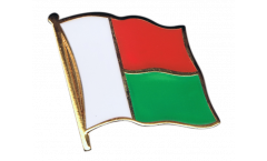 Madagascar Flag Pin, Badge - 1 x 1 inch