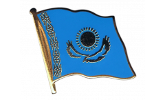 Kazakhstan Flag Pin, Badge - 1 x 1 inch