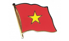 Vietnam Flag Pin, Badge - 1 x 1 inch