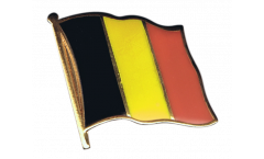 Belgium Flag Pin, Badge - 1 x 1 inch