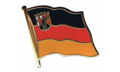 Germany Rhineland-Palatinate Flag Pin, Badge - 1 x 1 inch
