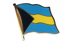 Bahamas Flag Pin, Badge - 1 x 1 inch