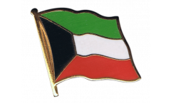 Kuwait Flag Pin, Badge - 1 x 1 inch