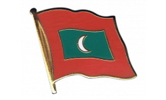 Maldives Flag Pin, Badge - 1 x 1 inch