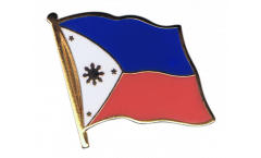 Philippines Flag Pin, Badge - 1 x 1 inch