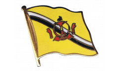 Brunei Flag Pin, Badge - 1 x 1 inch
