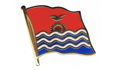 Kiribati Flag Pin, Badge - 1 x 1 inch