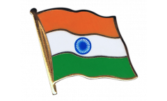 India Flag Pin, Badge - 1 x 1 inch