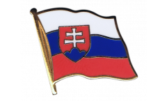Slovakia Flag Pin, Badge - 1 x 1 inch
