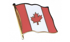 Canada Flag Pin, Badge - 1 x 1 inch