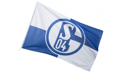 FC Schalke 04 Karo Flag - 5 x 8 ft. / 150 x 250 cm