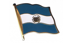 El Salvador Flag Pin, Badge - 1 x 1 inch