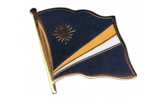 Marshall Islands Flag Pin, Badge - 1 x 1 inch