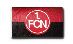 1. FC Nürnberg Logo red-black Flag - 5 x 8 ft. / 150 x 250 cm