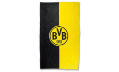 Borussia Dortmund Logo Stripes Flag - 3.3 x 6.6 ft. / 100 x 200 cm