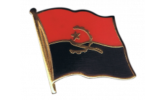 Angola Flag Pin, Badge - 1 x 1 inch