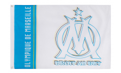 Olympique Marseille Logo Flag - 3 x 5 ft. / 90 x 150 cm