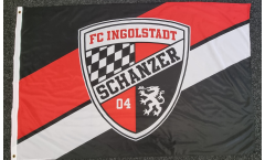 FC Ingolstadt 04 Flag - 3.3 x 5 ft. / 100 x 150 cm