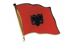Albania Flag Pin, Badge - 1 x 1 inch