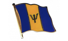 Barbados Flag Pin, Badge - 1 x 1 inch