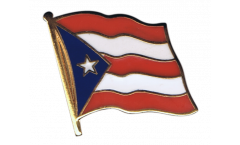 Puerto Rico Flag Pin, Badge - 1 x 1 inch