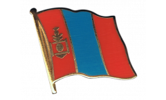 Mongolia Flag Pin, Badge - 1 x 1 inch