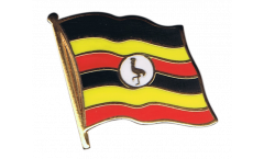 Uganda Flag Pin, Badge - 1 x 1 inch