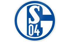 FC Schalke 04 Blau und Weiß  Sticker - 3.15 x 3.15 inch