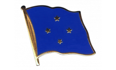 Micronesia Flag Pin, Badge - 1 x 1 inch