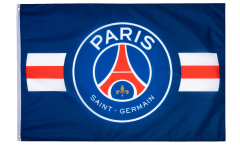 Paris Saint-Germain Logo Flag - 3.3 x 5 ft. / 100 x 150 cm
