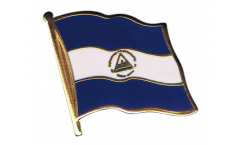 Nicaragua Flag Pin, Badge - 1 x 1 inch