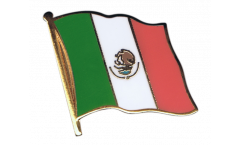 Mexico Flag Pin, Badge - 1 x 1 inch