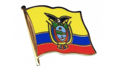 Ecuador Flag Pin, Badge - 1 x 1 inch