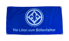 SV Darmstadt 98 Die Lilien vom Böllenfalltor Flag - 3 x 4.5 ft. / 70 x 140 cm