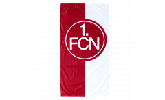 1. FC Nürnberg Logo red-white Flag - 75 x 150 cm